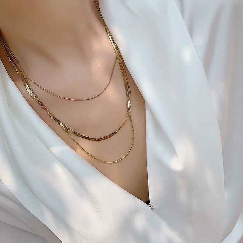 Snake Bone Necklace