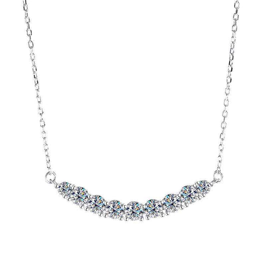 Platinum Moissanite Pendant