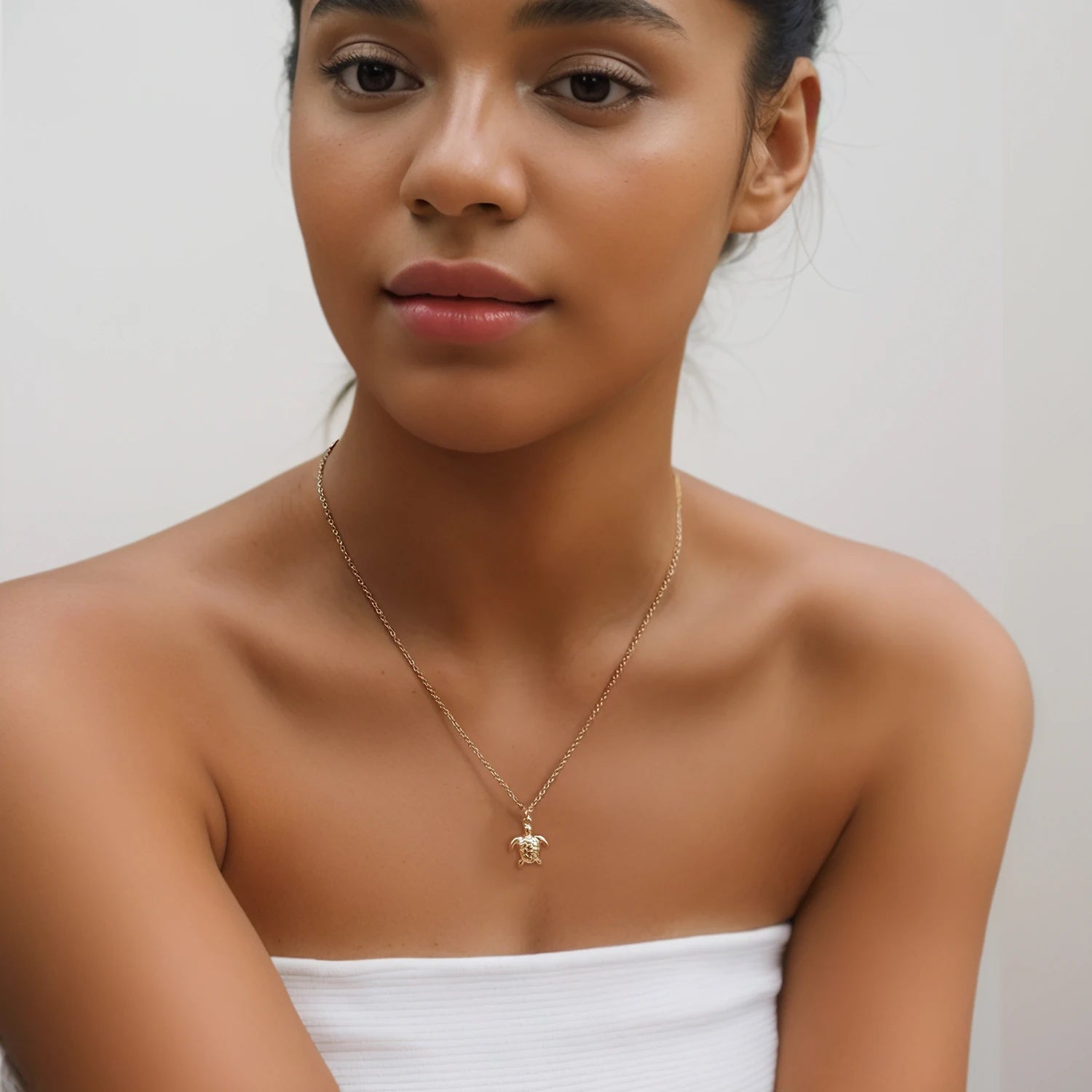 Sea Turtle Necklace by Khloe