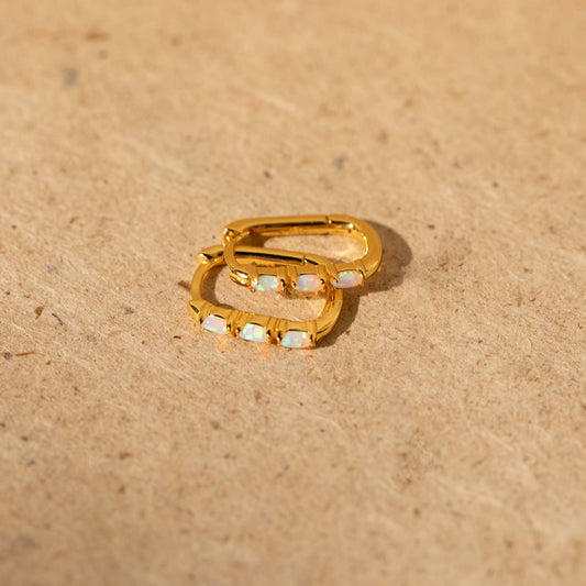 Retro Opal Studs - WOMA