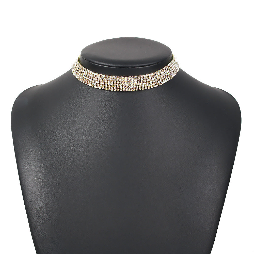 Stardust Shine Rhinestone Necklace