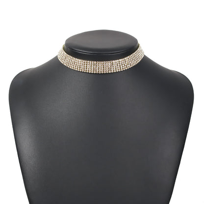 Stardust Shine Rhinestone Necklace