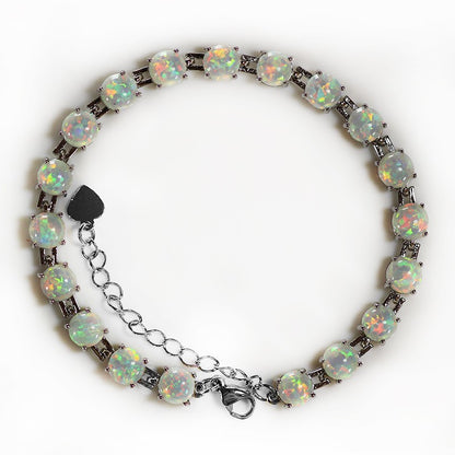 Oval Opal Bracelet